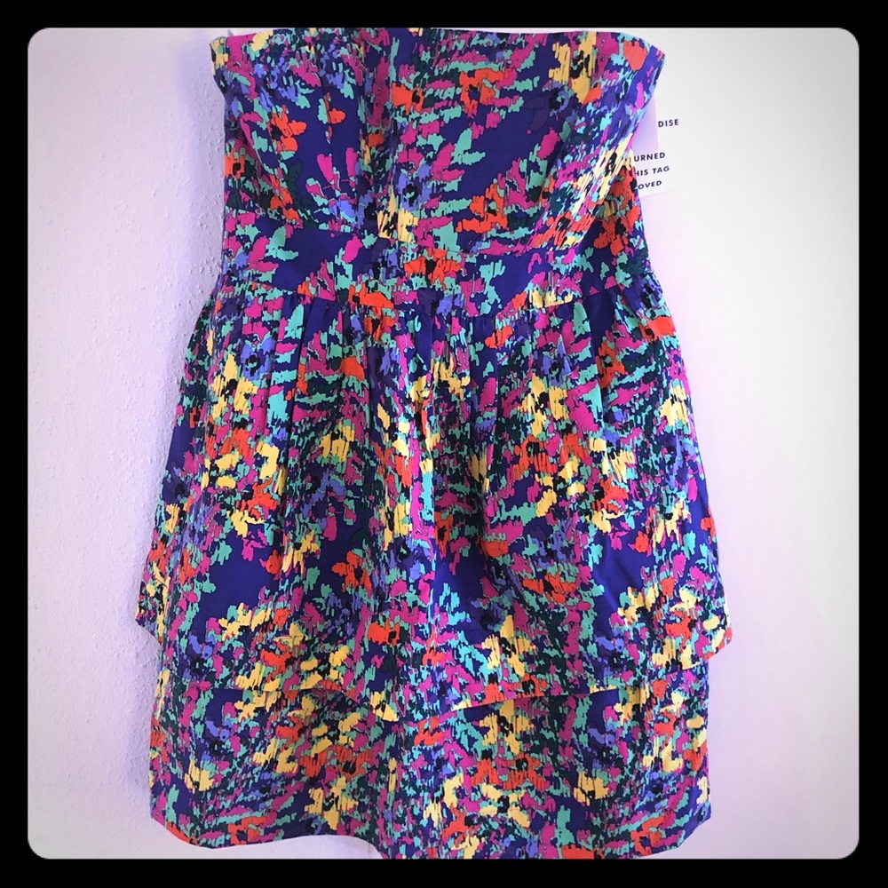 NWT Shoshanna size 8 Strapless dress